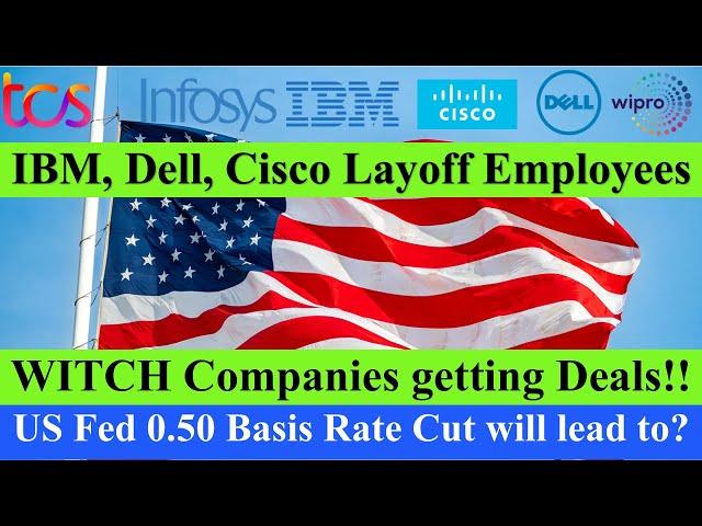 TCS, INFOSYS Win Deals, IBM, CISCO, DELL Layoff Employees, RECESSION Fear 2024? #tcs #infosys #wipro