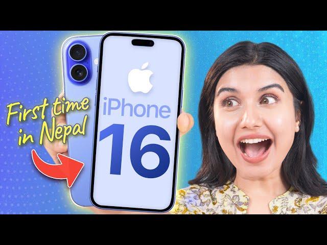 iPhone 16 Unboxing नेपालीमा  - Better Buy iPhone 15?