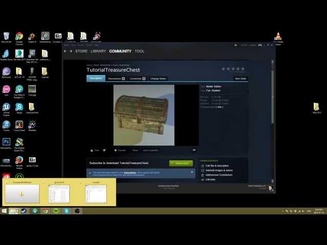 How to Get Custom Made Models Into Gmod Part 2 - Export and Upload.