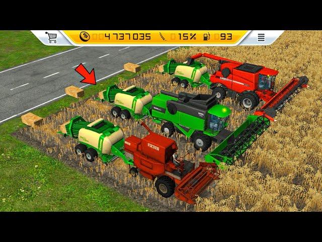 Small, Medium & Biggest Harvester In Fs14 | Fs14 Multiplayer | Timelapse |