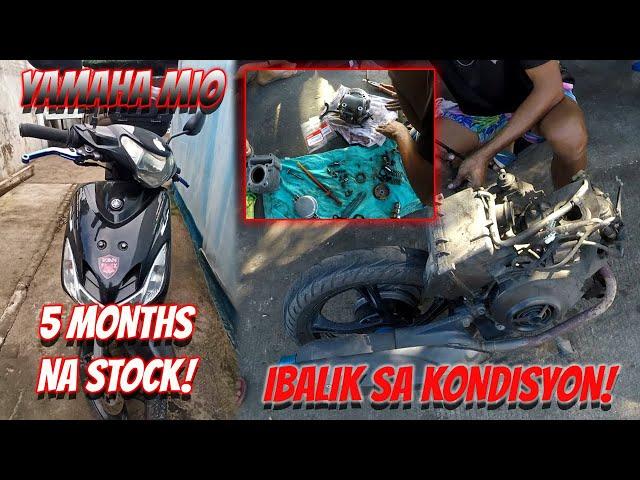 YAMAHA MIO ENGINE REFRESH Magkano nagastos? | 5 Months Stock Balik sa Kondisyon