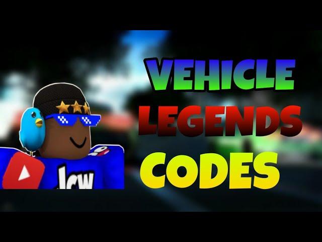 *WORKING* VEHICLE LEGENDS CODES (2021)