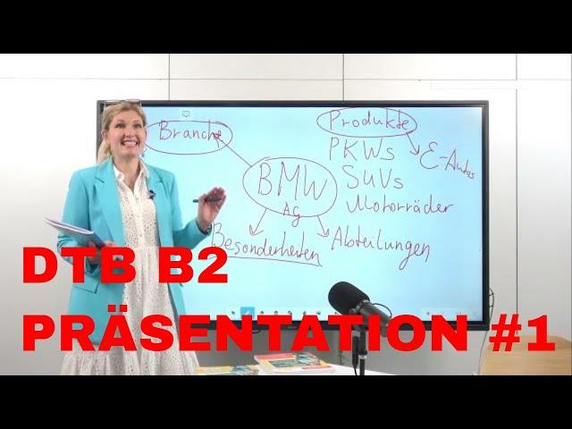 #1 Arbeitgeber- Präsentation DTB B2 mit Elena Wermuth
