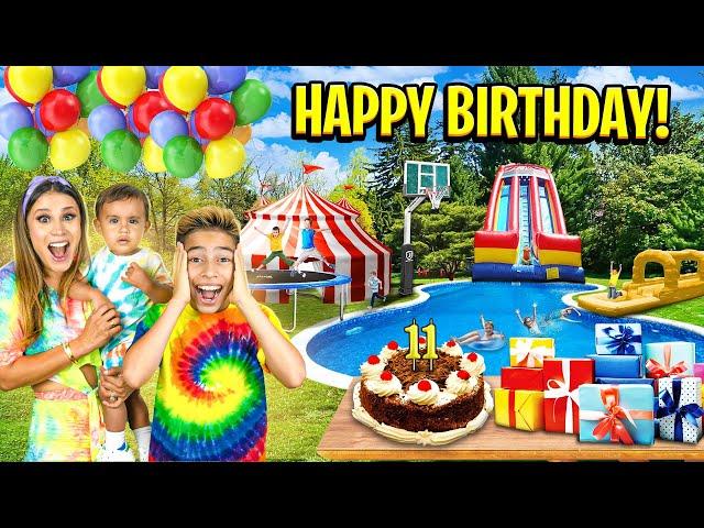 FERRAN'S 11th BIRTHDAY PARTY SURPRISE!!  | The Royalty Family