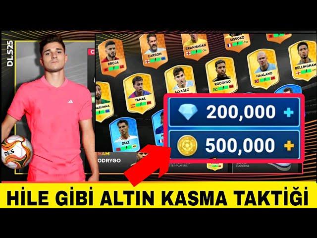 DLS 25 HİLE GİBİ ALTIN KASMA BUGU 🪙 COİNS KASMA TAKTİĞİ NASIL YAPILIR  Dream League Soccer 2025