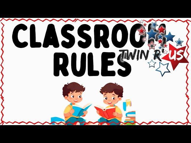 Preschool Classroom Rules: Fun & Easy Guide for Kids | Twin R Us