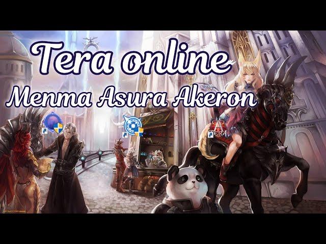  Обзор игры Tera online 2024  Сервера Menma Asura Akeron