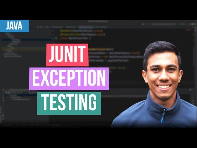 Testing for Exceptions - JUnit Tutorial