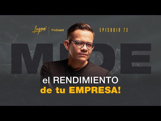 5 KPI's para MEDIR el RENDIMIENTO de tu empresa  Ep - 73