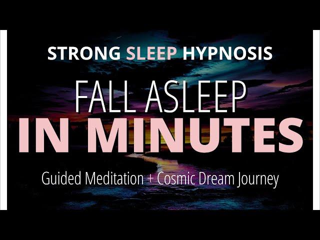 Sleep Hypnosis for DEEP SLEEP Tonight | Voice Only Black Screen Experience