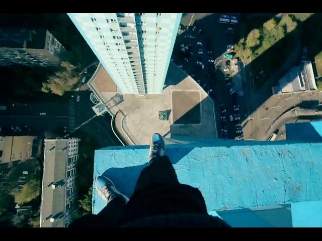 Taking Rooftopping to Terrifying Heights in POV | URBEX