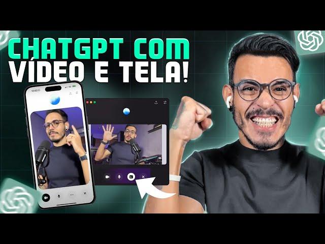 NOVO! CHATGPT acessa CÂMERA e TELA do Celular e PC 