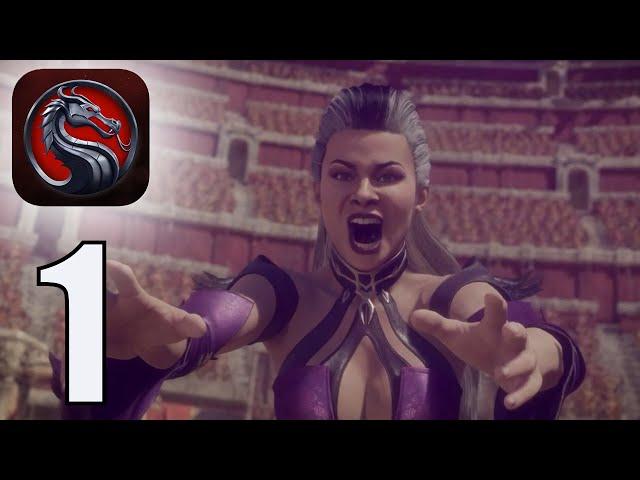 Mortal Kombat: Onslaught - Gameplay Walkthrough Part 1 (iOS, Android)