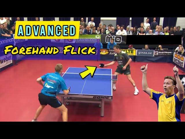 How To Play The FOREHAND FLICK - Professionals Explained