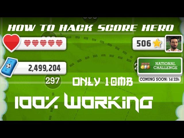 How to Hack score hero 100% working by NDS gamer