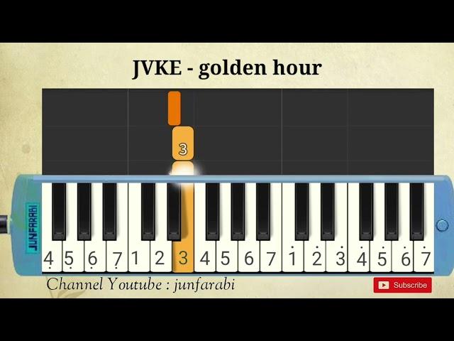 JVKE | golden hour | not pianika easy