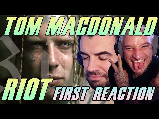 TOM MACDONALD RIOT - ROCK BANDMATES REACT