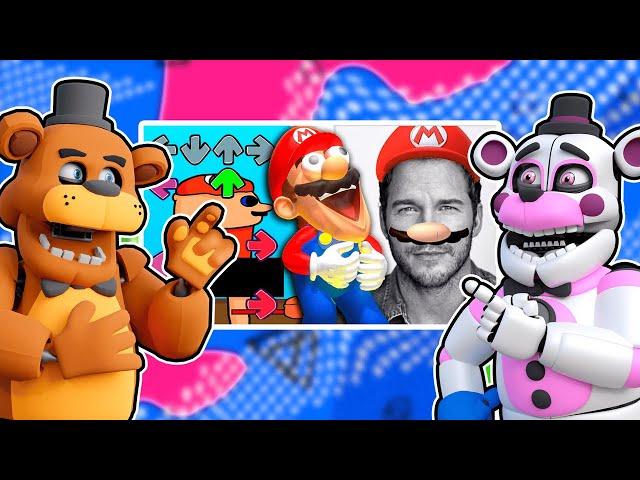 Freddy and Funtime Freddy REACT to SMG4: Mario Reacts To Nintendo Memes