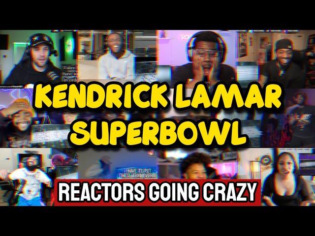 Kendrick Lamar - SUPERBOWL ( NLU & TV OFF ) | REACTION MASHUP