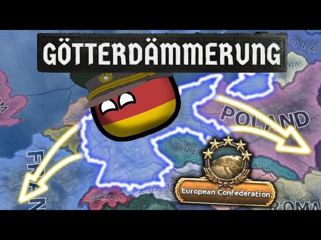 I Created the EU as Germany in the new Hoi4 DLC | Götterdämmerung