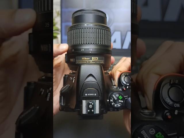 Nikon D5600 settings to blur background #shorts #camera #photography