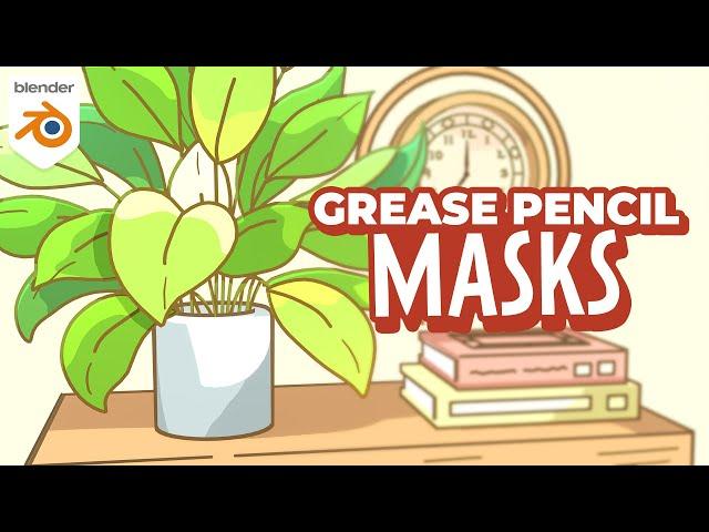 Dynamic Grease Pencil Masks in Blender 3D - Tutorial & Free Download