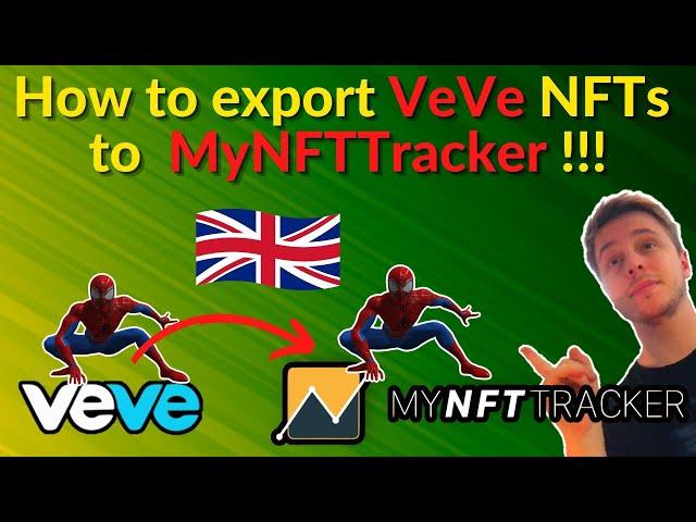 How to export you VeVe NFTs to MyNFTTracker! #veve #nfts #export