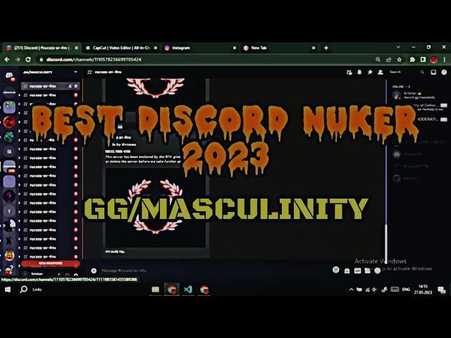 HOW TO NUKE A DISCORD SERVER IN 2023 (read description)