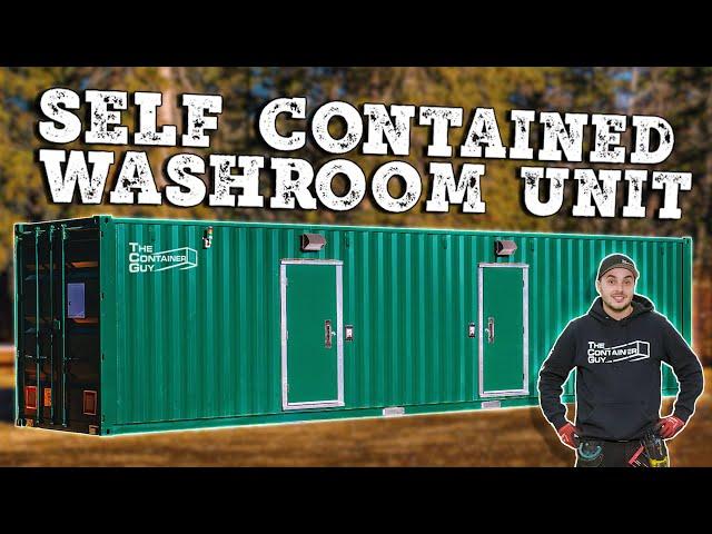 Shipping Container Washroom Build | Tiny Home & Bunker Solutions