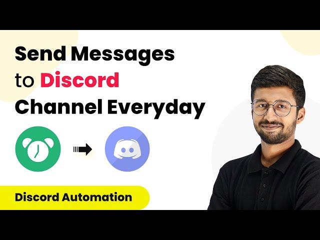 How to Send Daily Messages to Discord Channel - Discord Automation