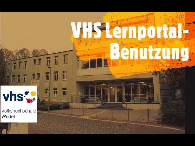 vhs-Lernportal Benutzung einfach erklärt