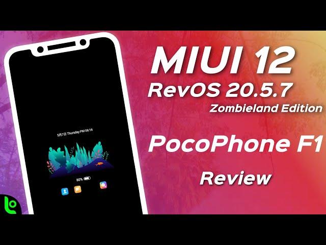 POCO F1 - MIUI 12 RevOS 20.5.7 Review | Always on Display Support & SmoothAF