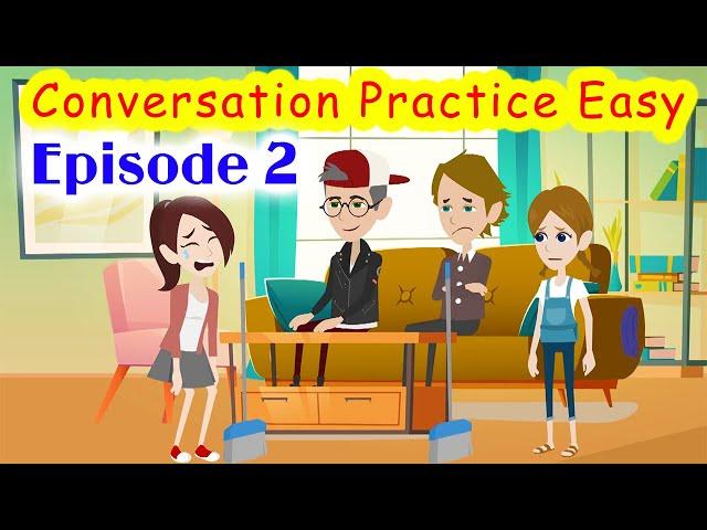 Easy Learning English Speaking Practice (Sharon, Peter, Jack, Anne, Alice)