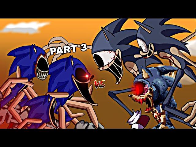 Sonic.omt (Sonic one last round) Vs Sonic.eyx DC2 Animation PART 3