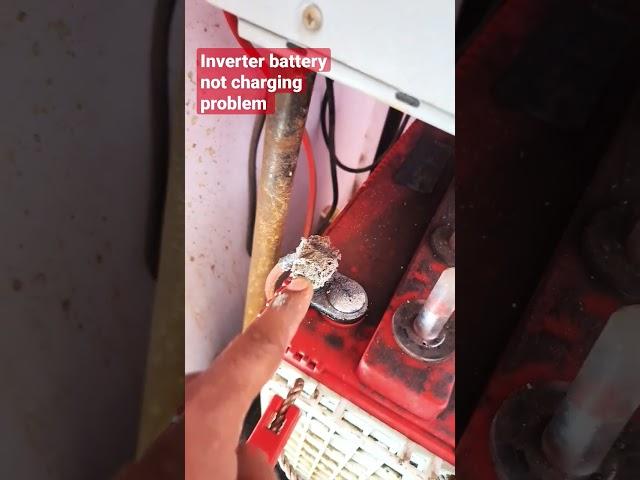 inverter battery not charging problem || #elightbaba #shorts #short