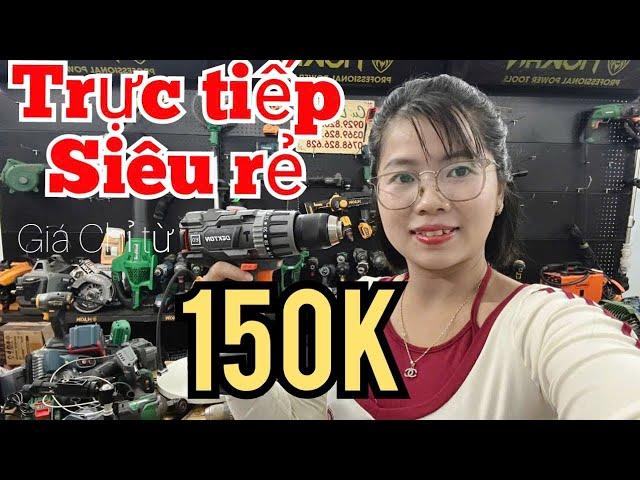 Sale Giá Rẻ Máy Khoan 290k Cu Bờm Tv đang phát trực tiếp!