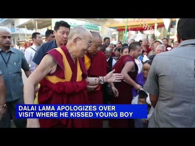 Dalai Lama apologizes after video of him kissing boy sparks criticism