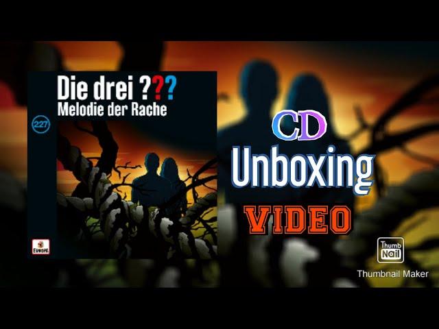 Die Drei Fragezeichen - Folge 227 - Melodie Der Rache - CD Unboxing