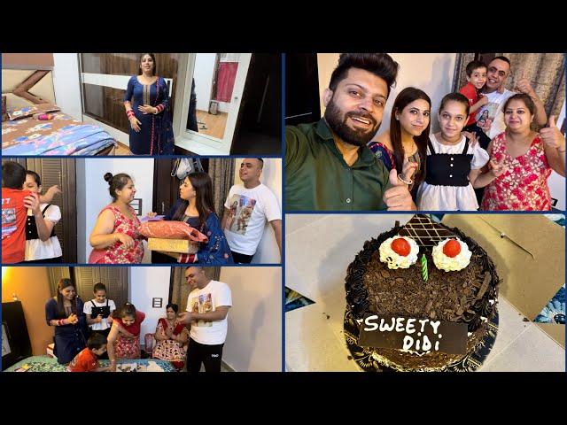 Sweety Didi ke Birthday par diya unhe Surprise and kari sabke sath Full Masti 