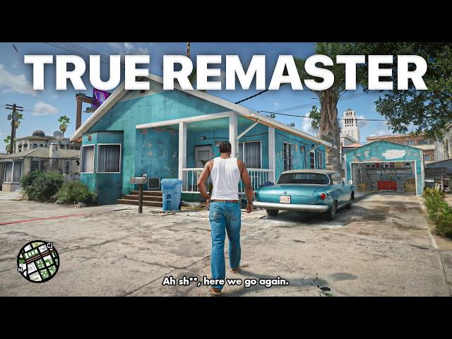 The Ultimate GTA San Andreas Remastered.. Rockstar, TAKE NOTES!