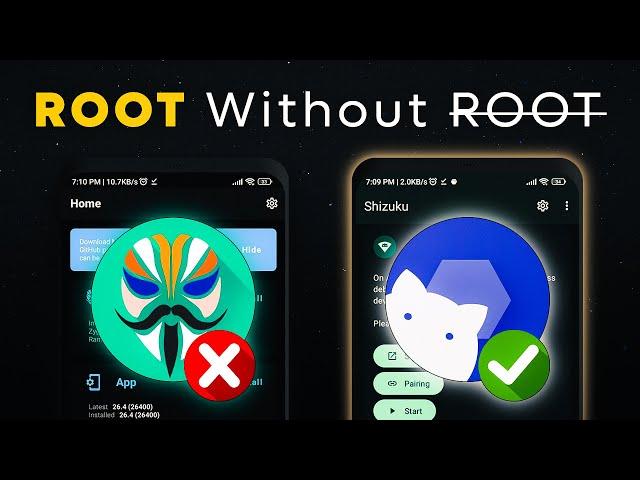 ROOT Android Without Actual ROOT || Shizuku - Full Installation Guide Without ROOT