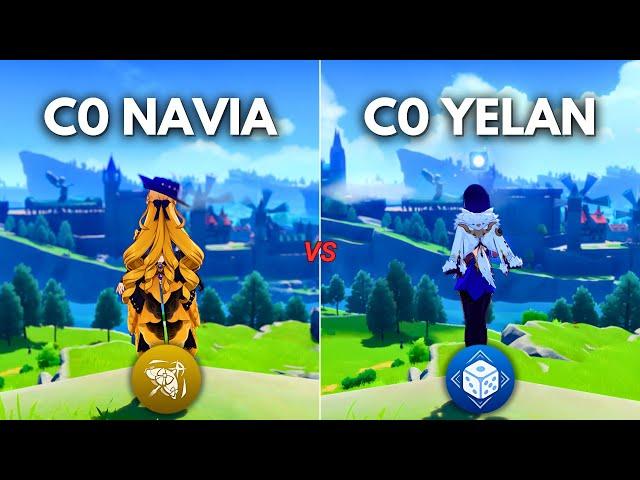 F2P :-Who to Pull in v4.8 ?? C0 Yelan vs C0 navia!! [ Genshin Impact ]