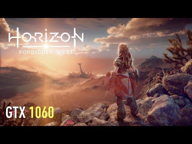 Horizon Forbidden West - GTX 1060 | Performance test