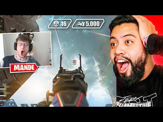 Apex NOOBS react to Mande!! (INSANE MOVEMENT!!)