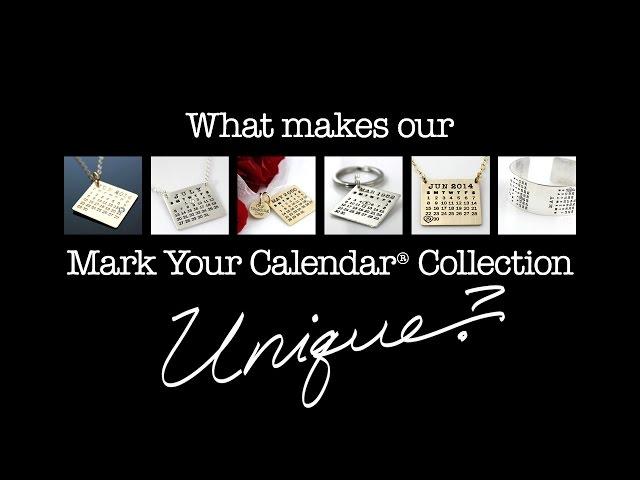 Mark Your Calendar® :: The Original Hand Stamped Calendar Jewelry