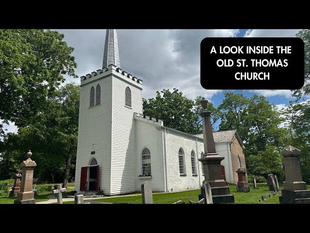 A Look Inside the Old St. Thomas Church in Ontario