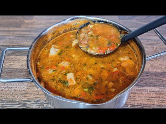 Everyone should cook Serbian bean soup with meat! Chorba, the famous Serbian dish!