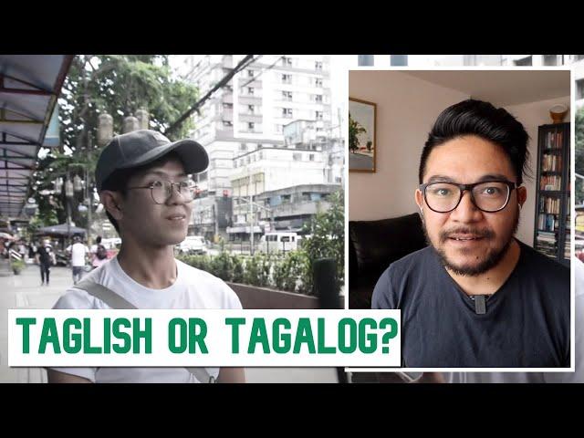 Do Filipinos speak TAGALOG, TAGLISH, or ENGLISH? | ASIAN BOSS FILIPINO REACTION #LifeofMarc