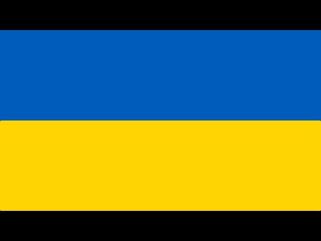 Ukrainian War Flag Animation