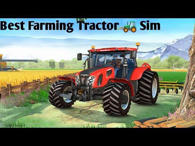 How to Play Tractor Farming Simulator | Tractor Driving | Farming Simulator #gameplay